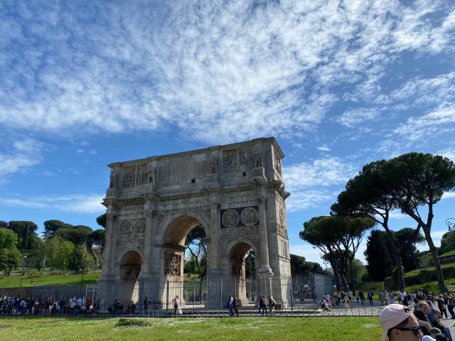 Ancient Roman arch